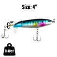 thumbnail image 2 of UFISH Whopper Plopper Topwater Bass Fishing Lure, 360 Rotating Tail Pike Bait, 2 of 3