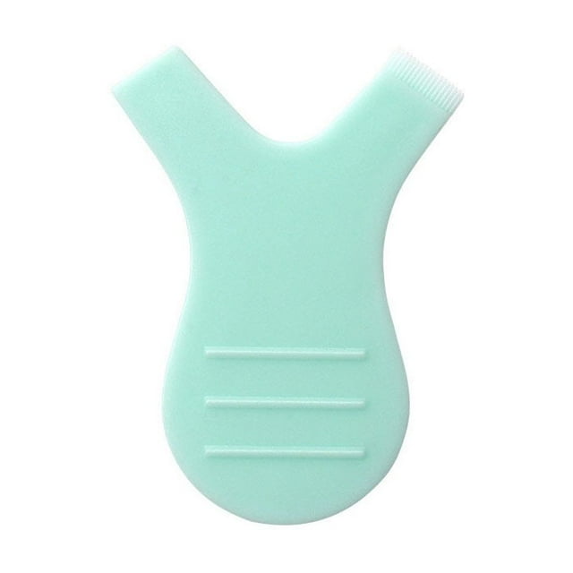 destyer Pack de 10 Cils Extension Brosse Lifting des Cils Y-Forme Multifonction Coloré Mini Plastique Maquillage Sourcils Fournitures Outils de Beauté Vert Clair