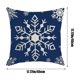 thumbnail image 3 of Fundas de Cojín Navideñas de 45X45 Cm con Estampado de Copos de Nieve y Ciervos En Rojo y Blanco. Fundas Decorativas para Cojines Decorativos Del Hogar, Sofá, Cama o Coche., 3 of 6