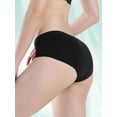 thumbnail image 6 of 3-Piece Set Of Absorbable Black Physiological Leak Proof Underwear With High Elasticity And Comfortable Fit, Suitable For Women's Menstrual Period And Incontinence Period, 6 of 6