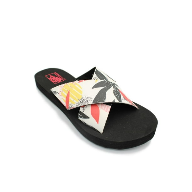 Sandalias Vans Tropic Palm Mujer Chanclas Bano Playa Moda negro 22.5 Vans VN0A4U1Z2X8 Walmart en linea