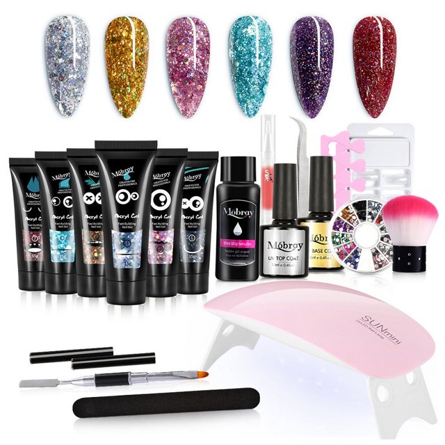 Nail Art Fst Drying Light Therapy Gel Multi-Color Extension Gel 15ml Set