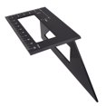thumbnail image 2 of EGNMCR Règle en Aluminium pour Menuiserie Multifonction Angle 45/90 Degrés Règle Measuring Ruler, 2 of 6