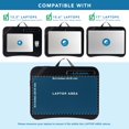 thumbnail image 3 of Mesa portátil para laptop LapGear Designer Buffalo Check para 15,6", 3 of 6