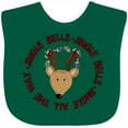 thumbnail image 3 of Inktastic Jingle Bells Boys or Girls Baby Bib, 3 of 4