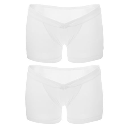 

NUOLUX Pants Maternity Safety Underwear Pregnancy Postpartum Pregnant Panties Belly Shorts Comfortable V Thongs Support Short