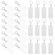 thumbnail image 5 of 20pcs Clear Acrylic Keychain Blanks – Rectangle Transparent Keyring Pendants for DIY Crafts, Bag Tags, and Luggage Identification, 5 of 5