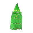 thumbnail image 2 of Disfraz de árbol de Navidad para niños, vestido y sombrero para espectáculo en el escenario, fiesta temática navideña S, 2 of 8