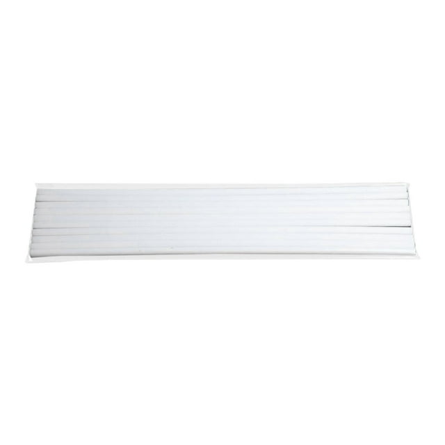 Juego de 10 varillas difusoras de caña de ratán de 11,81 cm de longitud y fibra de juncos. Blanco 0.5cmx30cm
