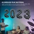 thumbnail image 3 of OULII 1 Set New Year Balloon Aluminium Film Floating Decorations 100X45Cm, 3 of 8