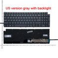 thumbnail image 1 of NEW US Backlit keyboard for Dell 15-7591 7590 5593 5598 5590 5584 5594 P42E P90F Inspiron 3501 3505 5509 7306 7506 2in1 OEM grey, 1 of 6