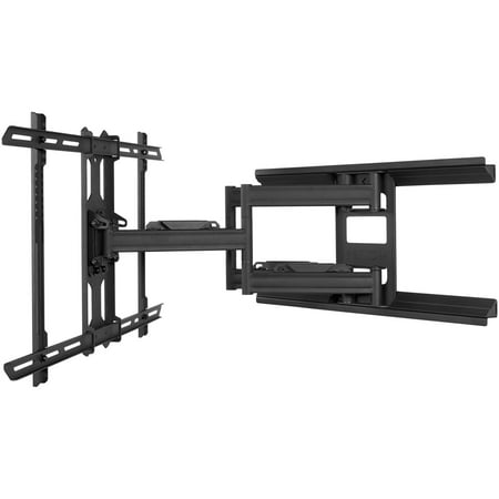 Kanto - Full-Motion TV Wall Mount for Most 37" - 75" TVs - Extends 21.8" - Black