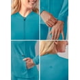 thumbnail image 4 of Adar Addition Scrubs For Women - Zippered Bomber Scrub Jacket, 4 of 8