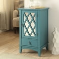 thumbnail image 6 of ACME Ceara Rectangular Accent Table in Teal, 6 of 7