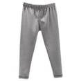 thumbnail image 4 of Lilgiuy Girls Boys Thermal Underwear Set Winter Solid Color Round Neck Top & Long Johns Base Layer Long John Set, Shirt & Pants Loungewear Gray(18M-10Y), 4 of 5
