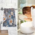 thumbnail image 7 of Daisy Flowers on Beach Cotton Face Towels Soft Hand Towel Absorbent Bathroom Towel for Kitchen Hotel Decoration, 7 of 7