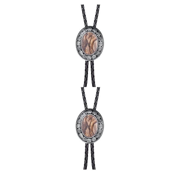 Qarigey Bolo Tie para hombres, mujeres, camisa hecha a mano, corbatas, colgante, collar, ropa, corbatas para hombres, adornos, piedra de ojo de tigre Type1 NO1 Qarigey CBP189581
