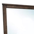 thumbnail image 2 of Benzara BM171368 Distressed Solid Wood Mirror - Brown, 2 of 2