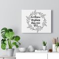 thumbnail image 5 of Scripture Walls Jeremiah 29:11 Plans I Have For You White Wreath Bible Verse Canvas Christian Wall Art Ready to Hang Unframed, 5 of 12