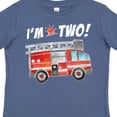 thumbnail image 4 of Inktastic I'm 2 Fire Truck 2nd Birthday Boys or Girls Toddler T-Shirt, 4 of 5
