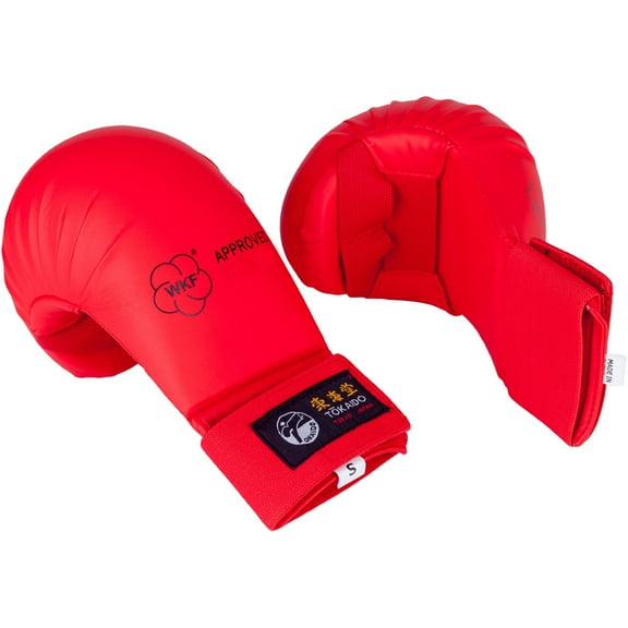 Tokaido Karate WKF Gloves, Red