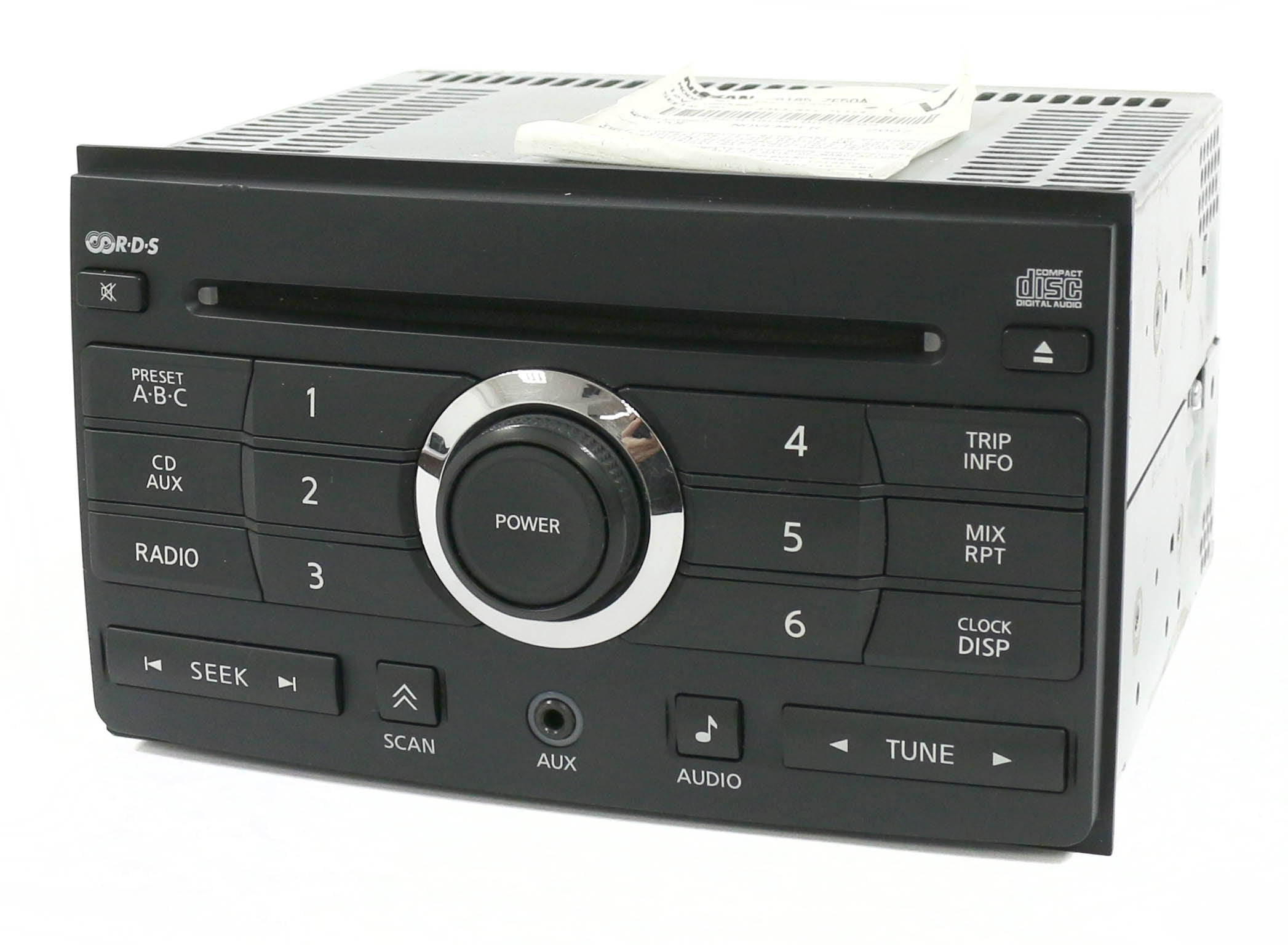 Restored 2008 Nissan Maxima AM FM Radio Single Disc CD w Aux Input 28185ZE50A (Refurbished)