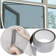 thumbnail image 1 of Screen Door Repair Tape, Weatherproof Mesh Cover, Self-Adhesive Strips + Easy Application, Transparent Design, For Home Entry, Protects Against Pests, Window Screen Replacement Material, For Living, 1 of 5