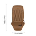 thumbnail image 3 of (Brown)New Car Heated Seat Cushion Winter Heating Car Seat Heating Short Heated Seat Cushion 12V Suitable For Both In Car Home And Office Use, 3 of 5