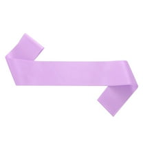 XmhyTop-A Blank Satin Sash, Wedding Sash, DIY Graduation Pageant Sash 160*9.5cm, 2 Pcs, Light Purple