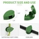 thumbnail image 4 of Advancent Clips para plantas de vid, mimbre para plantar, pared trepadora, abrazadera de fijación de verduras, accesorio de accesorio para Decoración del hogar 10 piezas/juego, 4 of 6