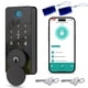 thumbnail image 1 of Cerradura de puerta de entrada sin llave - Cerraduras de puerta inteligentes con huella digital y teclado digital - Cerradura de cerrojo para puerta delantera - Fácil de instalar, control de aplicació, 1 of 5