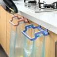thumbnail image 5 of Oleegame 1PC Shower Soap Dish With Hook Hanging Garbage Garbage Bag Holder Suitable For Kitchen Cabinet Doors Portable Kitchen Garbage Bag Holder Suitable For Kitchen Small Tools Pink, 5 of 5