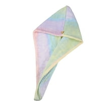 Vocoste Hair Drying Towel Dry Cap Shower Cap Quick Drying Microfiber Assorted Color
