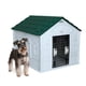 thumbnail image 1 of Casa para perro Mediano / Chico MascoAmigo con Puerta Metalica-Termica-de plastico 75x65x63 cm Verde, 1 of 8