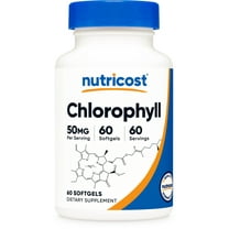 Nutricost Chlorophyll (50mg) 60 Softgels - Gluten-Free
