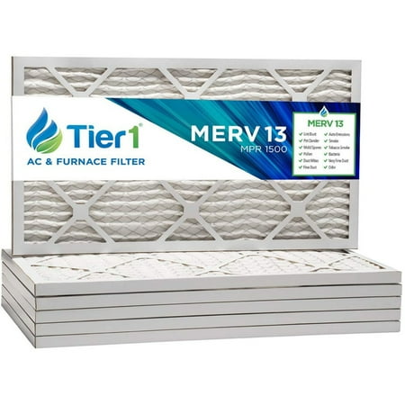 

Tier1 12x18x1 Merv 13 Pleated Air/ Furnace Filter -6 Pack