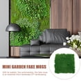 thumbnail image 4 of OUNONA Fake Grass Pad Faux Moss Mat 1Pack Landscaping Decoration, 4 of 5