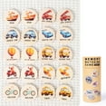 thumbnail image 2 of Moocorvic Wooden Memory Game Montessori Toys, 20 Pcs Find Same Vehicle Matching Toys Christmas Birthday Gifts, 2 of 7