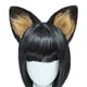thumbnail image 4 of Diadema de pelo largo con orejas de lobo y gato, zorro, perro, disfraz de fiesta de Halloween para niñas, 4 of 5