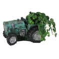 thumbnail image 3 of Northlight 12.25" Weathered Tractor Outdoor Garden Patio Planter - Blue/Black, 3 of 4