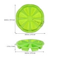 thumbnail image 2 of Phenofice 4Set Silicone Plate for Baking Tools Portion Triangular Multi-colored, 2 of 6