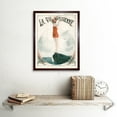 thumbnail image 2 of Vintage French Fashion La Vie Parisienne Swimming Starfish Magazine Cover Art Print Framed Poster Wall Decor 12x16 inch, 2 of 5