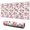 White Cow Milk, variant on Long Mouse Pads for Desk,Beige Cow Heart Pattern Desk Mats on Top Of Desks, Desk Mouse Pad Extra Large with 3mm Non-Slip Base and Stitched Edge for Gaming,Office,Work,Home 31.5"x11.8"