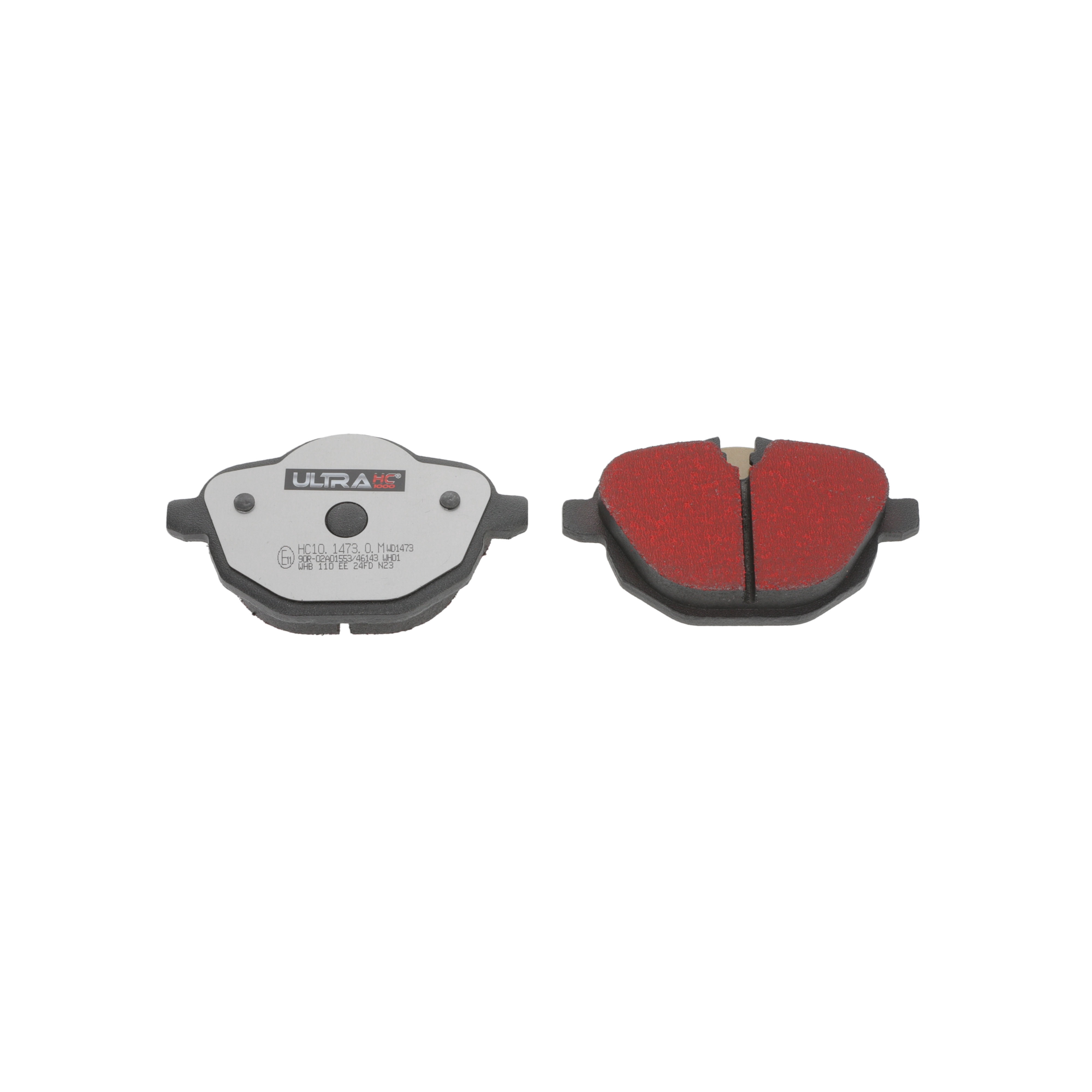 Ultra HC 1000 Brake Pad Set, Rear HC10.1473.0.M, BMW 528i 2016-2011