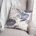thumbnail image 3 of Creative Products Simple Floral Blue 16 x 16 Indoor / Outdoor Pillow, 3 of 3