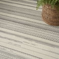 thumbnail image 6 of Nourison Grafix Abstract Ivory Grey 5'3" x 7'3" Area Rug (5x7), 6 of 8
