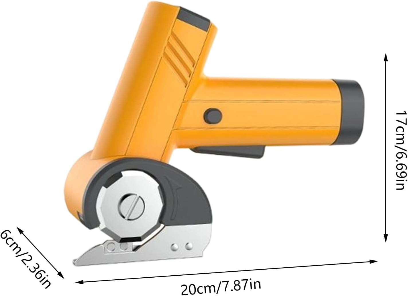 CLIQKWEN Rechargeable High-Speed Cardboard Cutter - 2000mAh Electric Box Cutter with LED Light, 4V Heavy Duty Utility Knife for Paper Fabric Carpet Craft Sewing Work