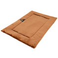 thumbnail image 1 of DogBedMatBlanketPetCrateCushionHomeTravelPuppyKittenSleepingPadBrownXl, 1 of 4