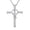 03. Infinity Cross-Silver Plated, variant on Suplight Cross Necklace for Women, Shiny Synthetic Diamond Crystal Heart Cross Pendant Necklace, Hypoallergenic Jewelry Gift for Wife Girlfriend Birthday Anniversary Valentines
