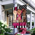thumbnail image 2 of Flagwix Breast Cancer Decoration, Breast Cancer Awareness - Hate Has No Home Here Flag - House Flag (30x40 in), 2 of 5
